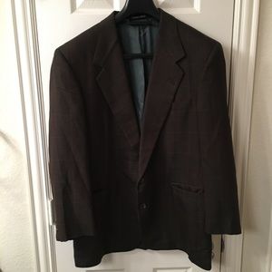 Executive Collection Tom James Mens Brown Jacket